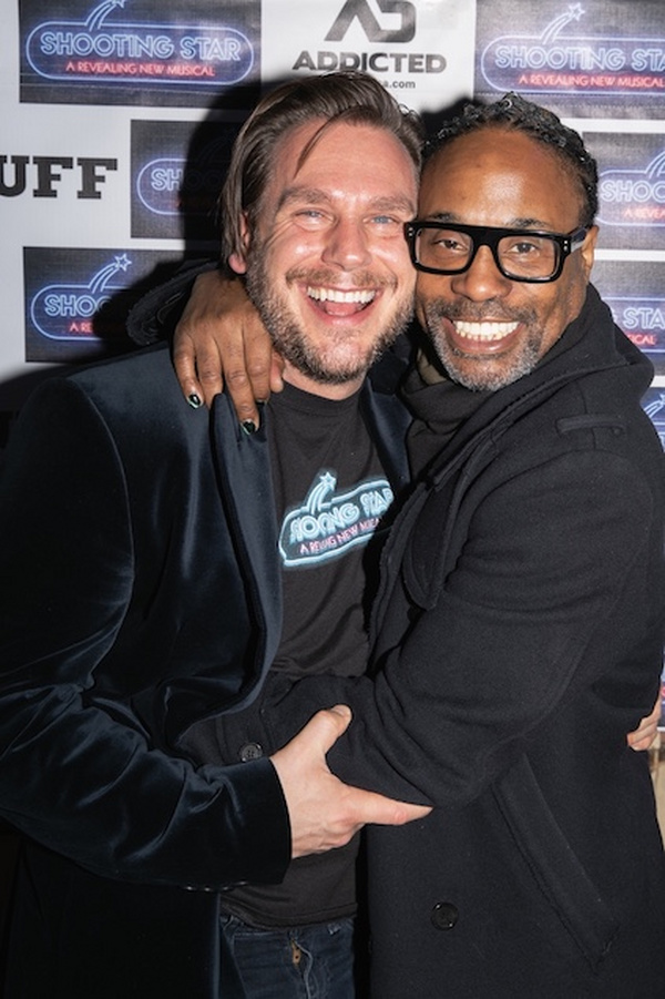 Florian Klein and Billy Porter  Photo