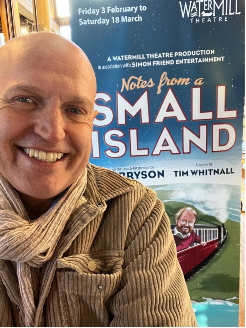 Guest Blog: Playwright Tim Whitnall on the Challenges and Pleasure of Bringing NOTES FROM A SMALL ISLAND to the Stage 