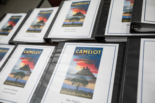 Photos: First Look at Andrew Burnap, Phillipa Soo, Jordan Donica & More in Rehearsals for CAMELOT Image