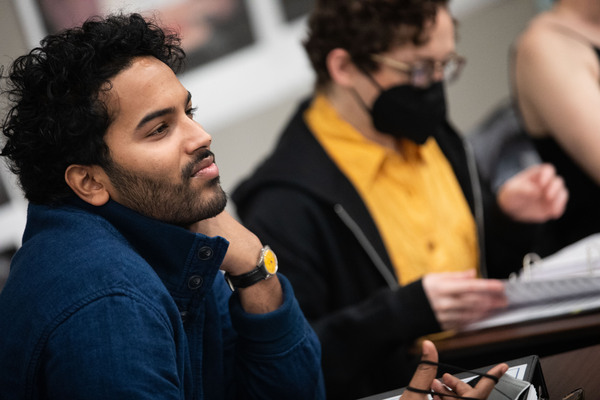 Photos: First Look at Andrew Burnap, Phillipa Soo, Jordan Donica & More in Rehearsals for CAMELOT Image