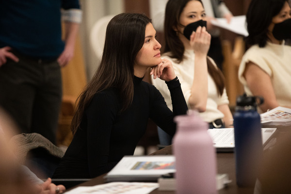 Photos: First Look at Andrew Burnap, Phillipa Soo, Jordan Donica & More in Rehearsals for CAMELOT Image