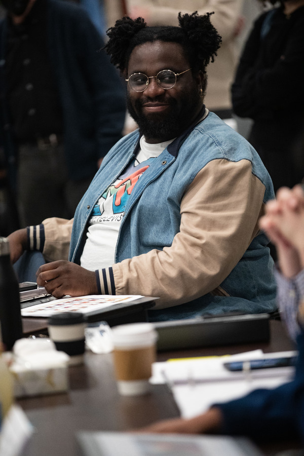 Photos: First Look at Andrew Burnap, Phillipa Soo, Jordan Donica & More in Rehearsals for CAMELOT Image