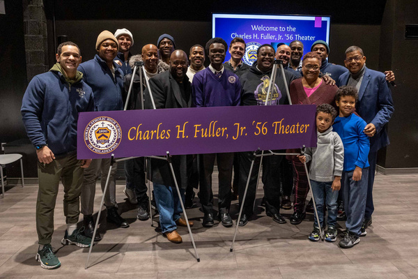 Photos: Cast Of A SOLDIER'S PLAY Joins Charles Fuller's Family At Dedication Of The Fuller Theater At Roman Catholic High School 