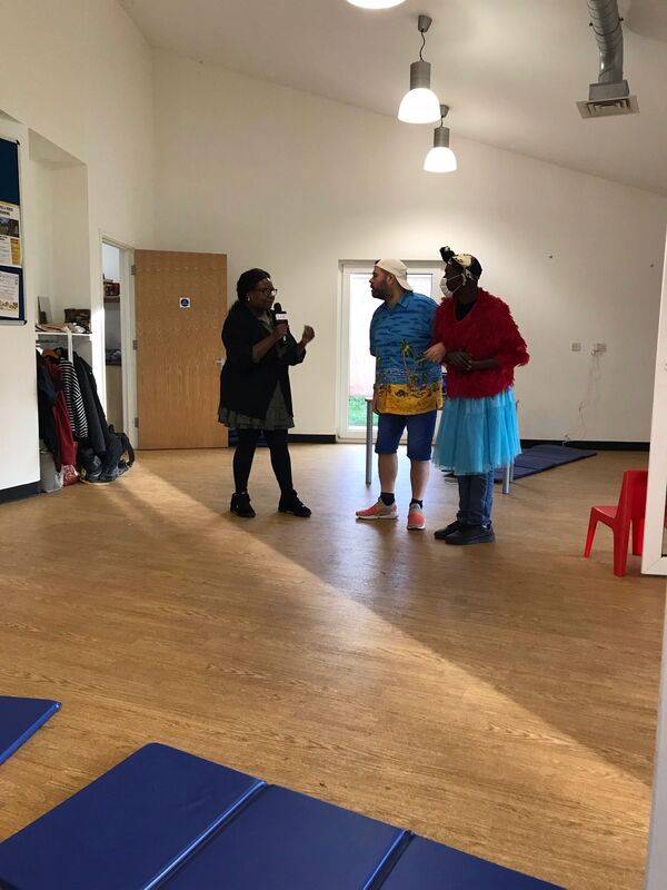 Photos: Inside Rehearsal For the UK Tour of SUPER POWER PANTO 