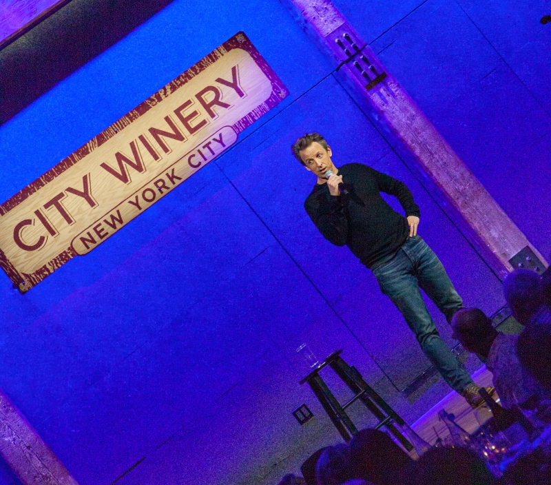 Review: Seth Meyers Is Comedy In A Bag Doing Comedy In A Winery In SETH MEYERS AT CITY WINERY Image