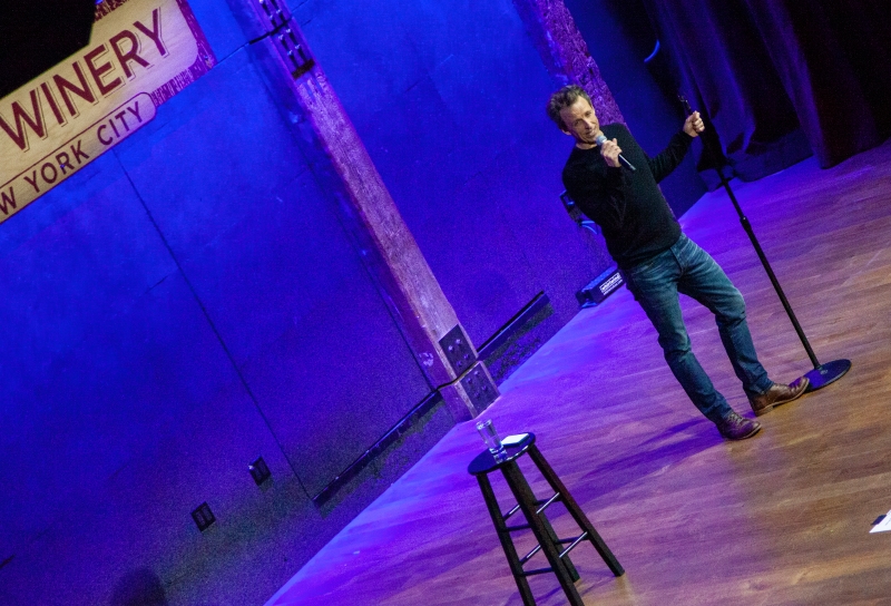 Review: Seth Meyers Is Comedy In A Bag Doing Comedy In A Winery In SETH MEYERS AT CITY WINERY Image