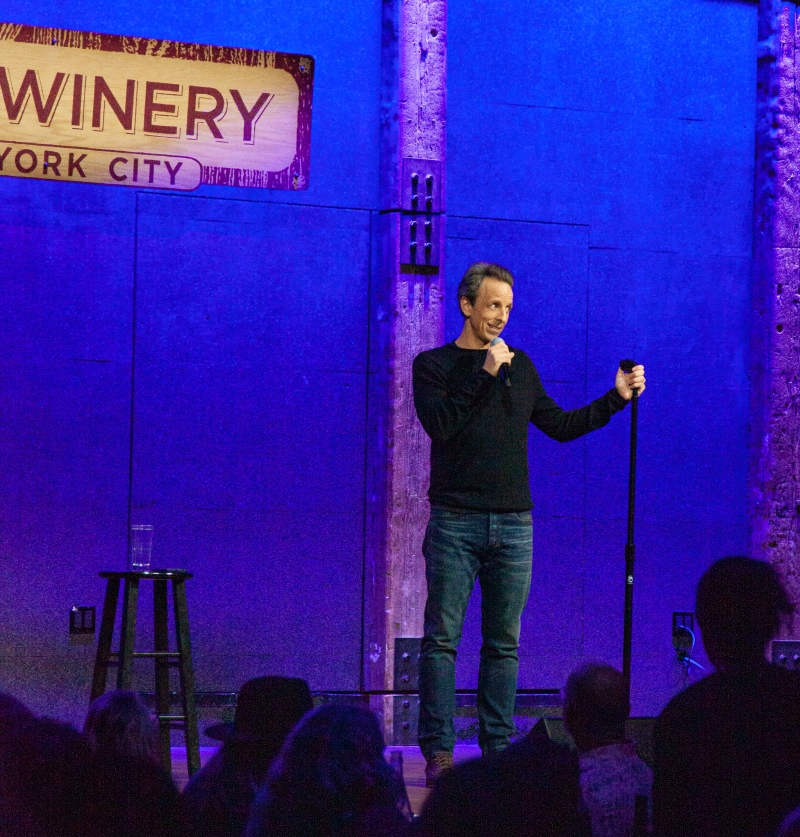 Review: Seth Meyers Is Comedy In A Bag Doing Comedy In A Winery In SETH MEYERS AT CITY WINERY Image