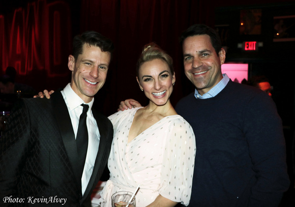 Luke Hawkins, Sarah Meahl, Dave Karger Photo