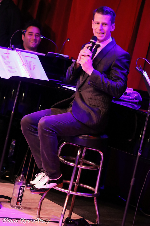 Photos: Luke Hawkins Returns to Birdland in a Singing, Tapping Extravaganza 