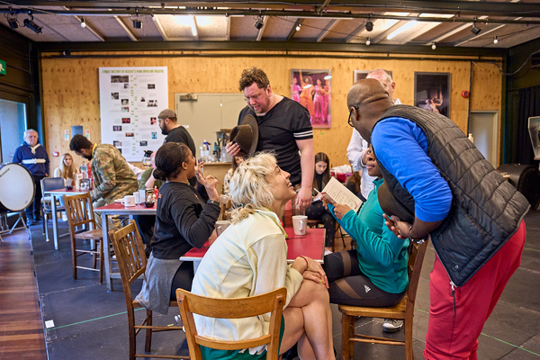 Photos: Inside Rehearsal For Immersive GUYS AND DOLLS at the Bridge Theatre Image