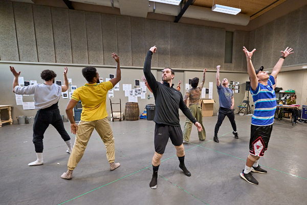 Photos: Inside Rehearsal For Immersive GUYS AND DOLLS at the Bridge Theatre Image