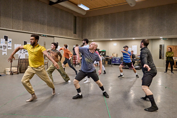 Photos: Inside Rehearsal For Immersive GUYS AND DOLLS at the Bridge Theatre Image