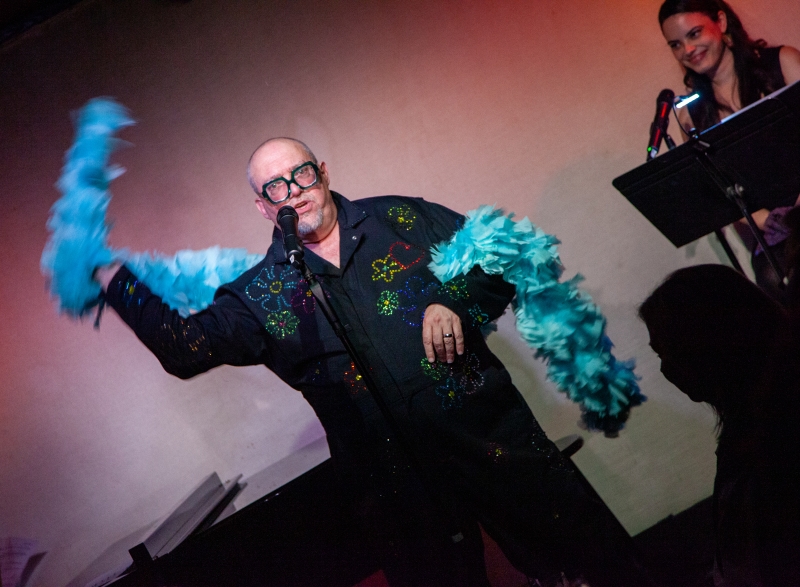 Review: John Burns Makes 'Em Laugh at Don't Tell Mama With SOCK IT TO ME! Image