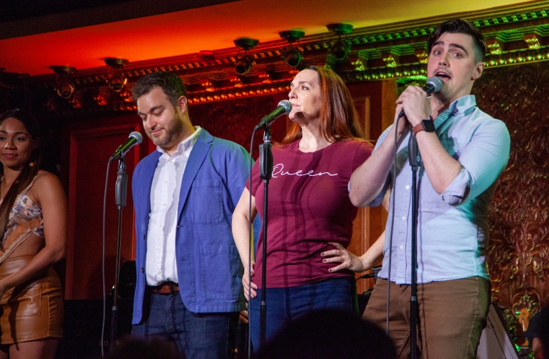 Review: BETWEEN THE LINES CAST ALBUM RELEASE CONCERT Is All Thrills and All Heart at 54 Below Image