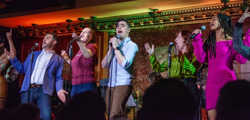 Review: BETWEEN THE LINES CAST ALBUM RELEASE CONCERT Is All Thrills and All Heart at 54 Below Image
