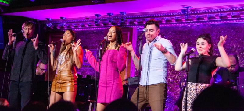 Review: BETWEEN THE LINES CAST ALBUM RELEASE CONCERT Is All Thrills and All Heart at 54 Below Image