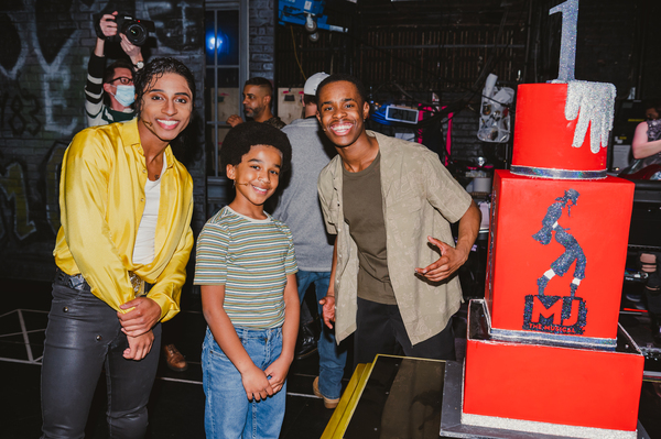 Photos/Video: MJ THE MUSICAL Celebrates One Year on Broadway Image