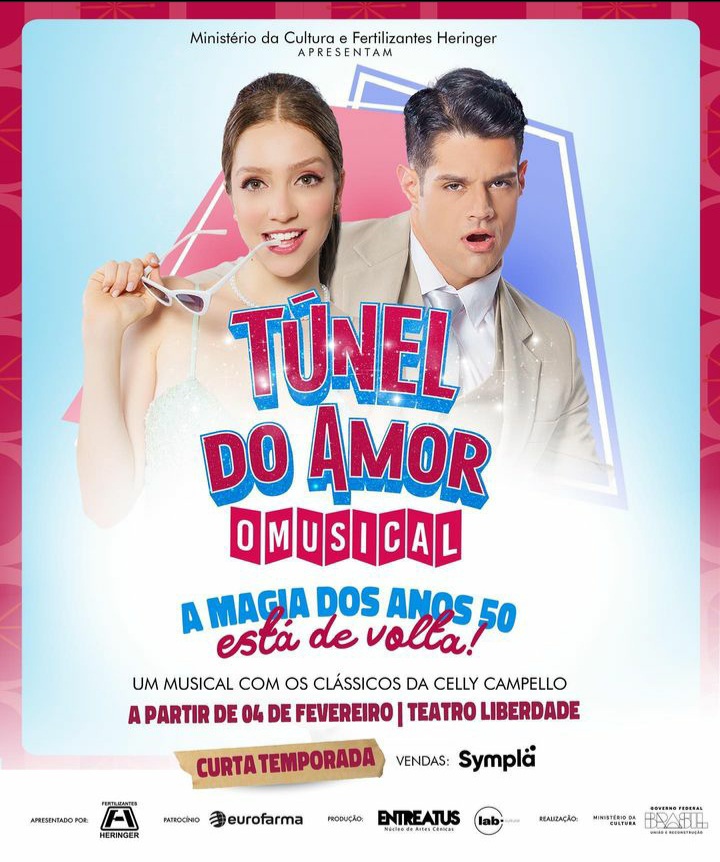 TUNEL DO AMOR (Tunnel of Love) Brings the Romantic Atmosphere of the 50s to Teatro Liberdade 