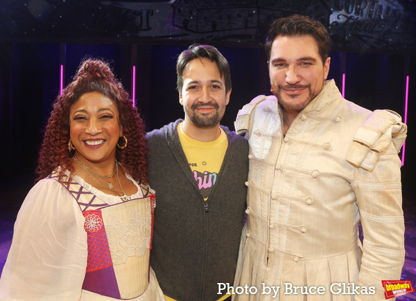 Photos: Lin-Manuel Miranda Visits & JULIET Image