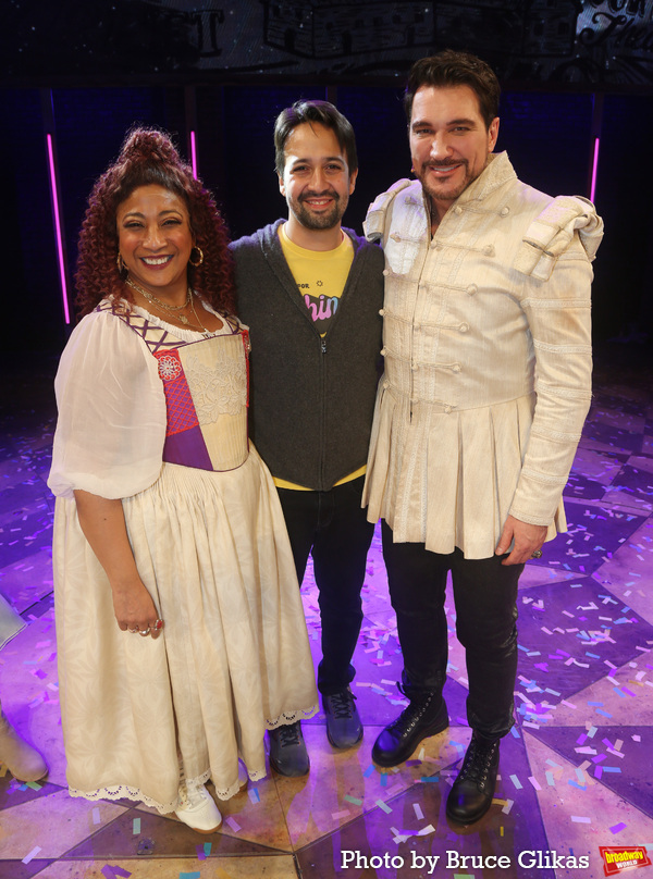 Photos: Lin-Manuel Miranda Visits & JULIET Image