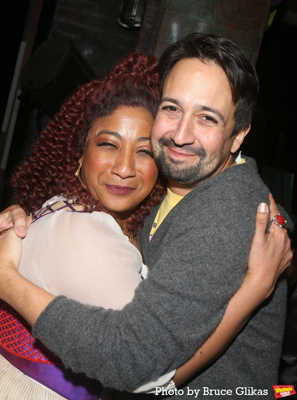 Photos: Lin-Manuel Miranda Visits & JULIET Image
