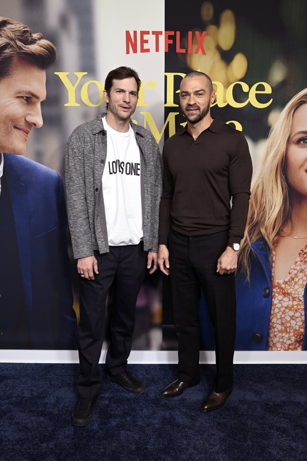 Ashton Kutcher and Jesse Williams Photo