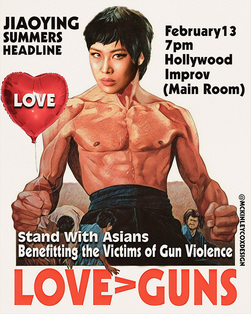 Interview: Comedienne Jiaoying Summers STANDs WITH ASIANS At Hollywood Improv Benefit Image