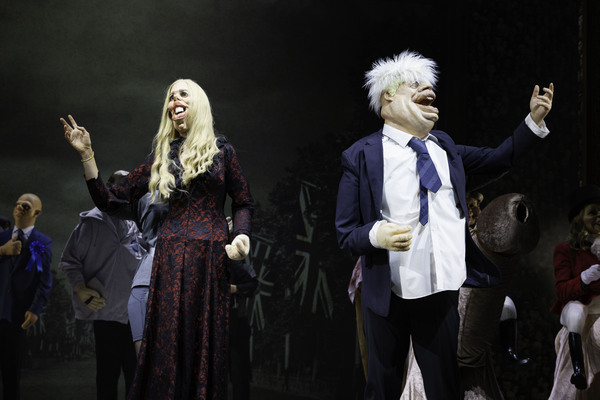 Photos: First Look At IDIOTS ASSEMBLE: SPITTING IMAGE SAVES THE WORLD At Birmingham Rep Image