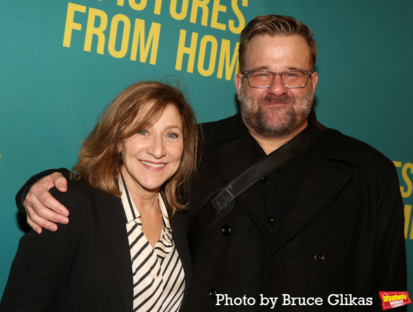 Edie Falco and Stephen Wallem Photo