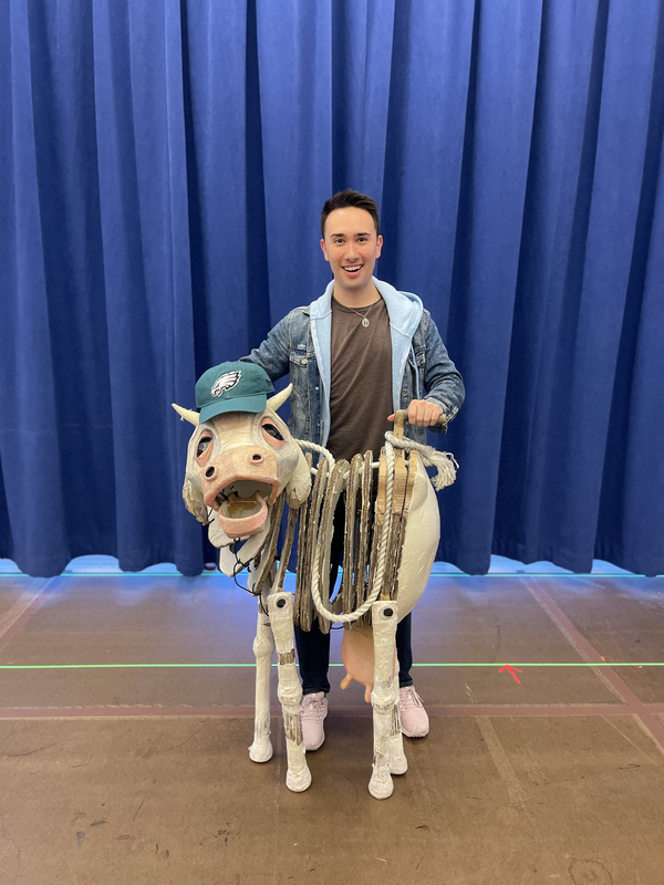 Photos: Milky White From INTO THE WOODS Is Rooting For The Eagles This Superbowl Image
