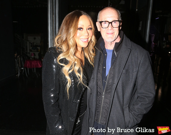 Producer Mariah Carey and Producer Neil Meron Photo