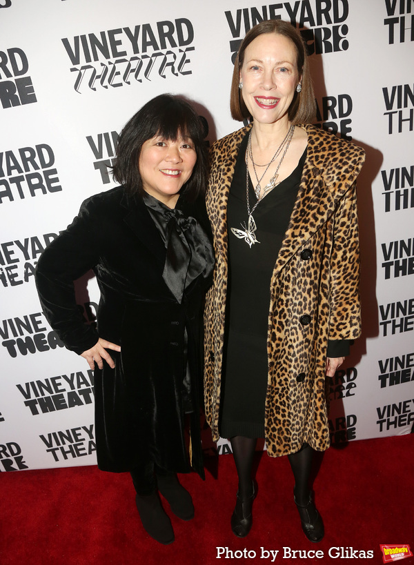 Ann Harada and Veanne Cox  Photo