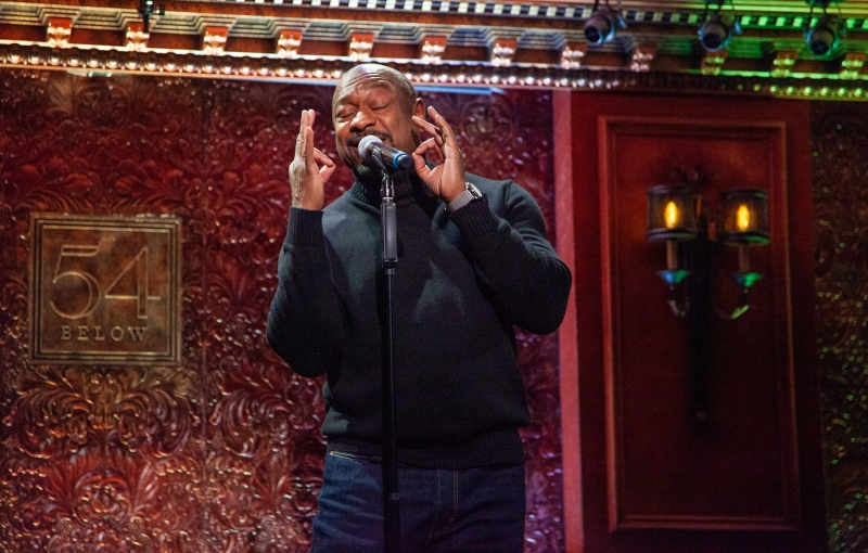 Review: Romance And The Silky Voice Of ALTON FITZGERALD WHITE Were In The Air For A VALENTINE'S CELEBRATION At 54 Below Image