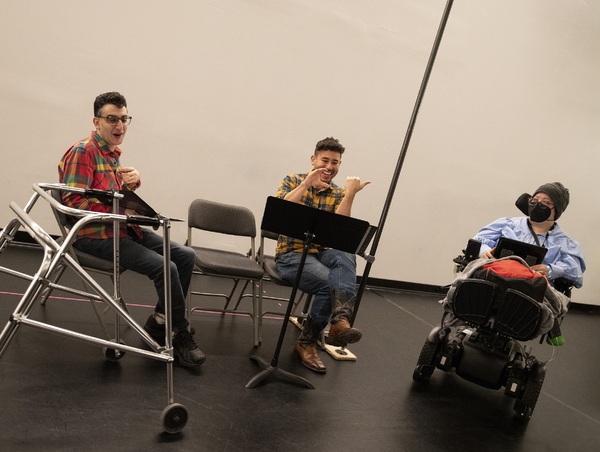 Photos: First Look at The Public Theater and Bushwick Starr's DARK DISABLED STORIES in Rehearsal Image