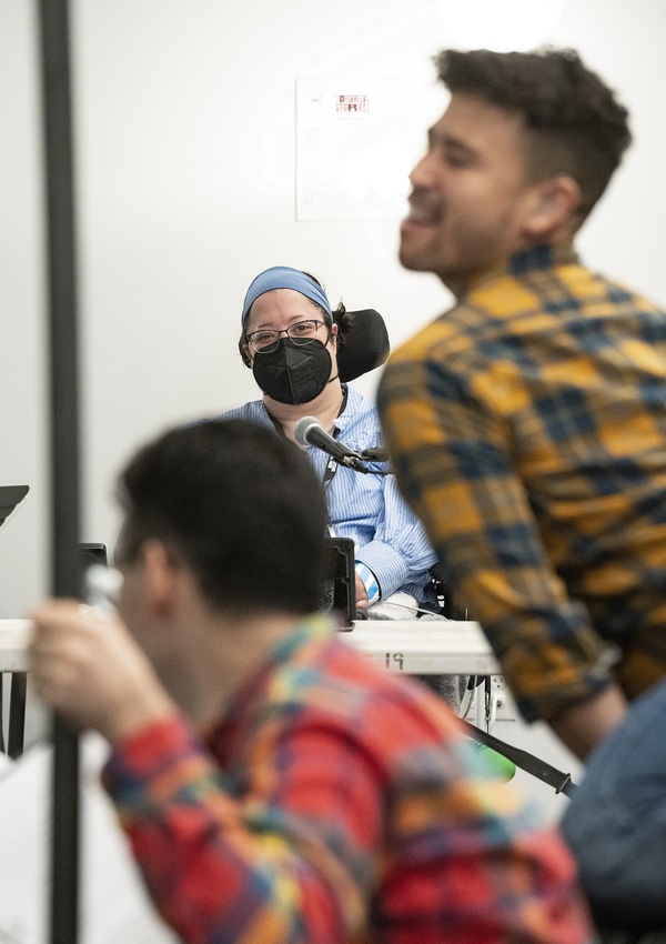 Photos: First Look at The Public Theater and Bushwick Starr's DARK DISABLED STORIES in Rehearsal Image