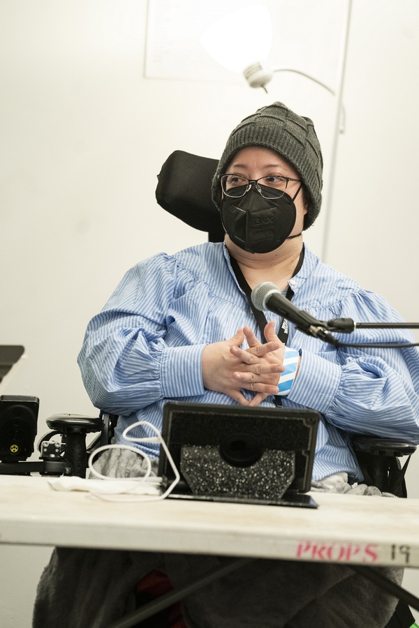 Photos: First Look at The Public Theater and Bushwick Starr's DARK DISABLED STORIES in Rehearsal Image