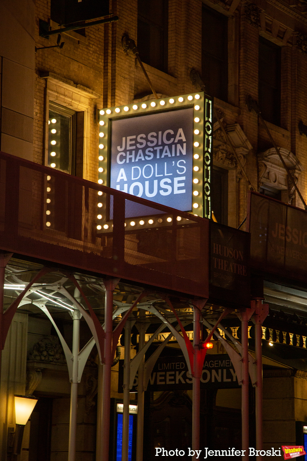 Up on the Marquee: A DOLL'S HOUSE Image
