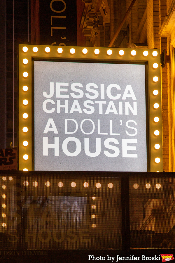 Up on the Marquee: A DOLL'S HOUSE Image