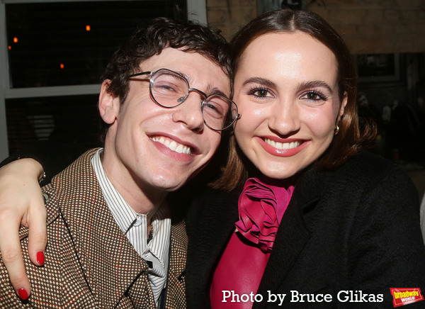 Ben Levi Ross and Maude Apatow  Photo
