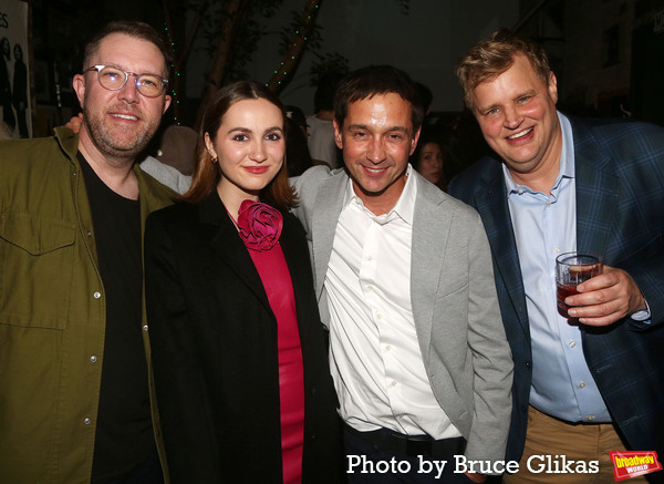 Producer Hunter Arnold, Maude Apatow, Producer Rob Ahrens and Jason Penchoff  Photo