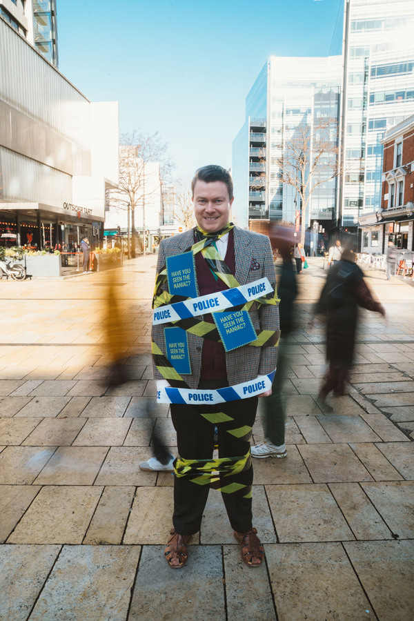 Photos: First Look at Daniel Rigby as The Maniac in ACCIDENTAL DEATH OF AN ANARCHIST Image