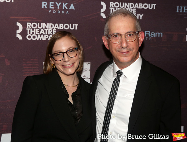 Director Barry Edelstein and Playwright Anna Ziegler Photo