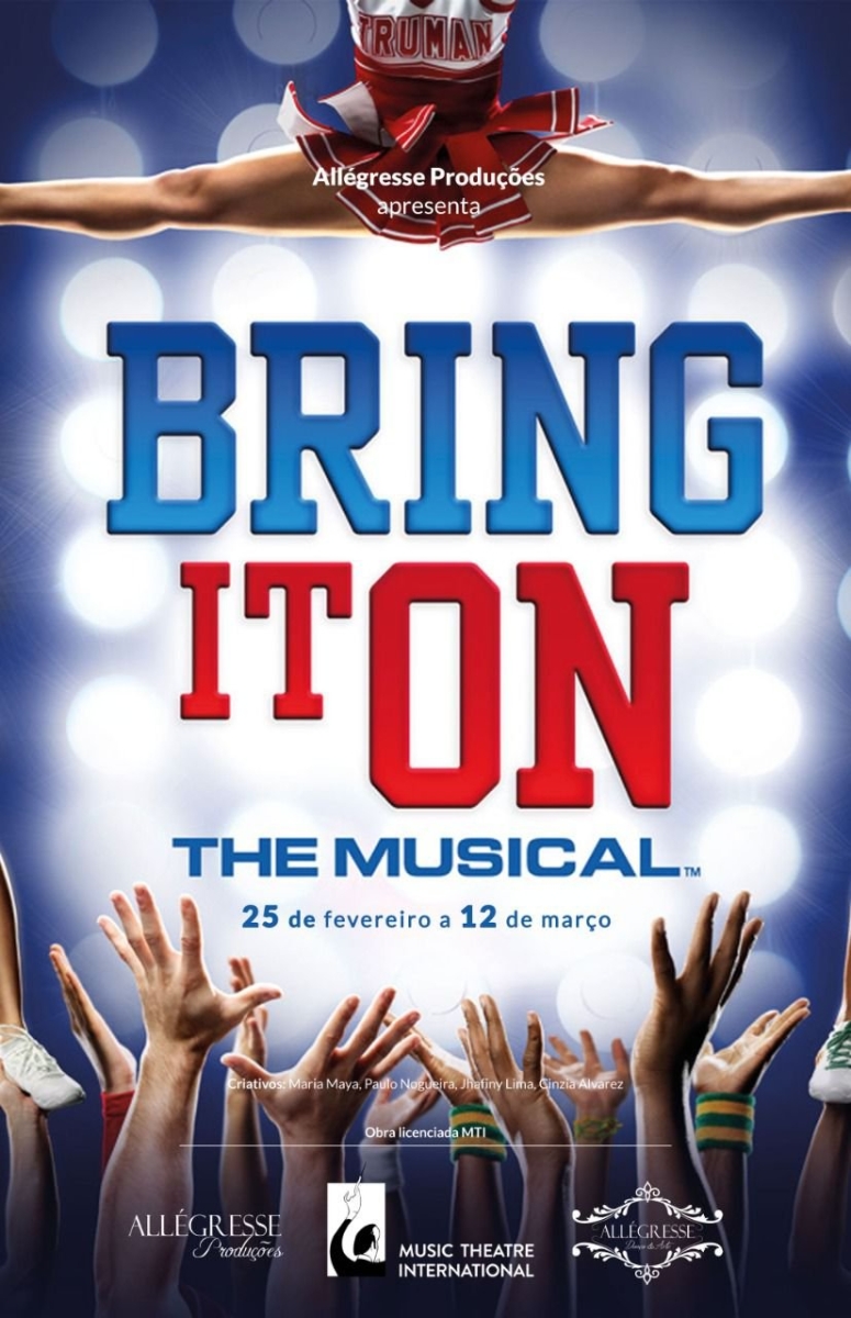 Bringing the Competitive Universe of Cheerleaders to the Stage, BRING IT ON: THE MUSICAL Opens in Brazil 