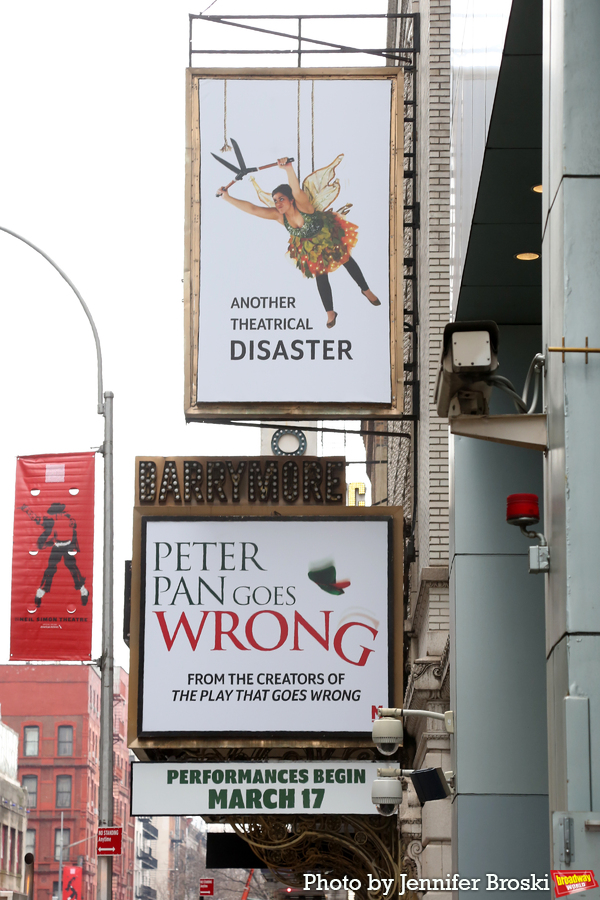 Up on the Marquee: PETER PAN GOES WRONG Image