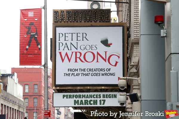 Up on the Marquee: PETER PAN GOES WRONG Image