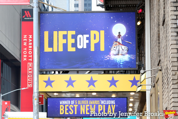 Up on the Marquee: LIFE OF PI Image