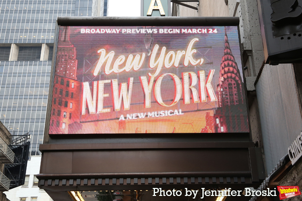 Up on the Marquee: NEW YORK, NEW YORK Image