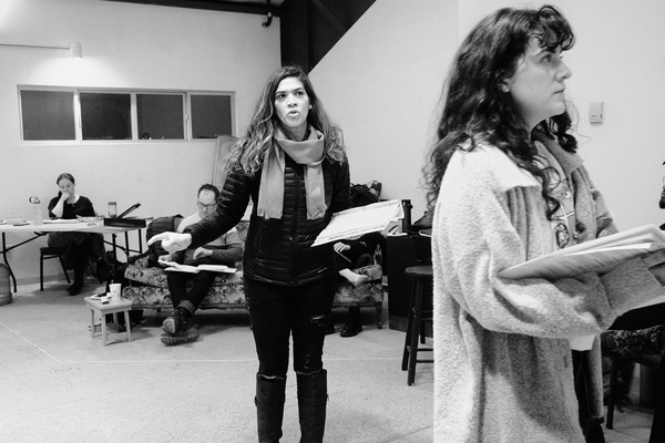 Photos: Get A First Look Inside THE BABY MONITOR Rehearsals At Santa Fe Playhouse Image