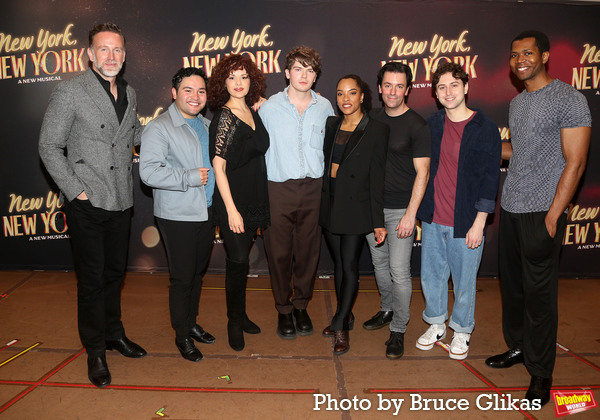 Photos: The Cast of NEW YORK, NEW YORK Meets the Press Image