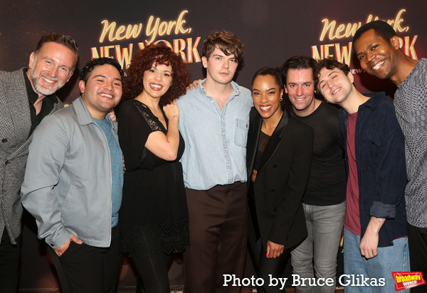 Photos: The Cast of NEW YORK, NEW YORK Meets the Press Image